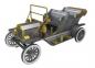 Preview: Ford Model T 1910 (Tin Lizzie, Blechliesel) als 3D Laser Cut Großmodell aus Holz - Zeichnung